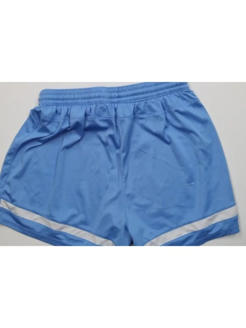 Vintage Y2K Nike Mens Medium Above Knee Running Jogging Soccer Shorts Light Blue